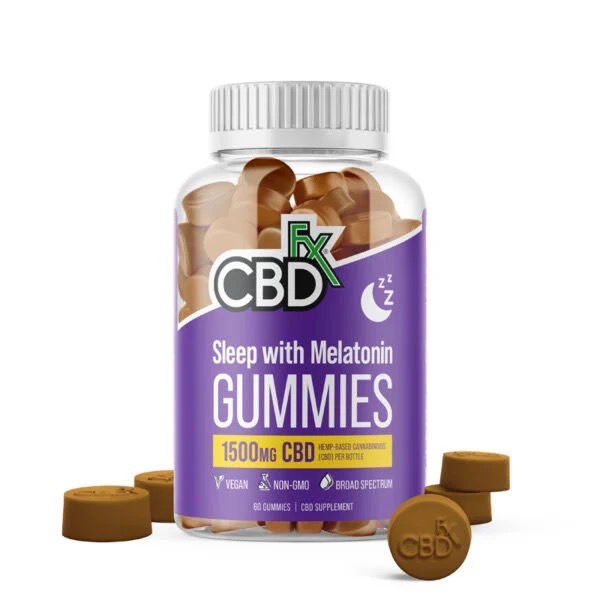 CBDfx - Gummies - Sleep - CBD and Melatonin - 1500mg