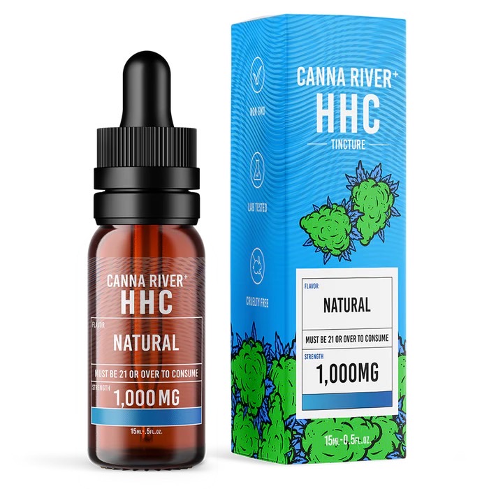 Canna River – HHC Tincture – 1000mg – 15ml – Natural