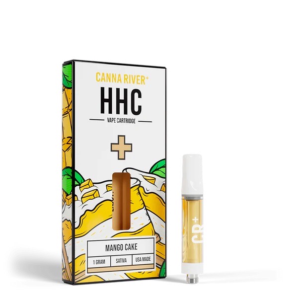 Canna River - HHC - Cartridge - (1G x 2pcs) - Mango Cake - Sativa