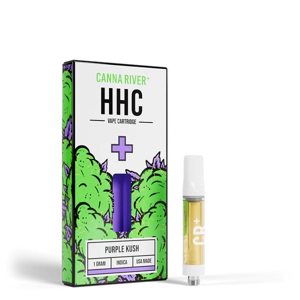 Canna River - HHC - Cartridge - (1G x 2pcs) - Purple Kush - Indica