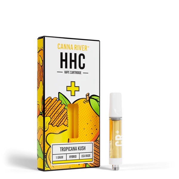Canna River - HHC - Cartridge - (1G x 2pcs) - Tropicana Kush  - Hybrid