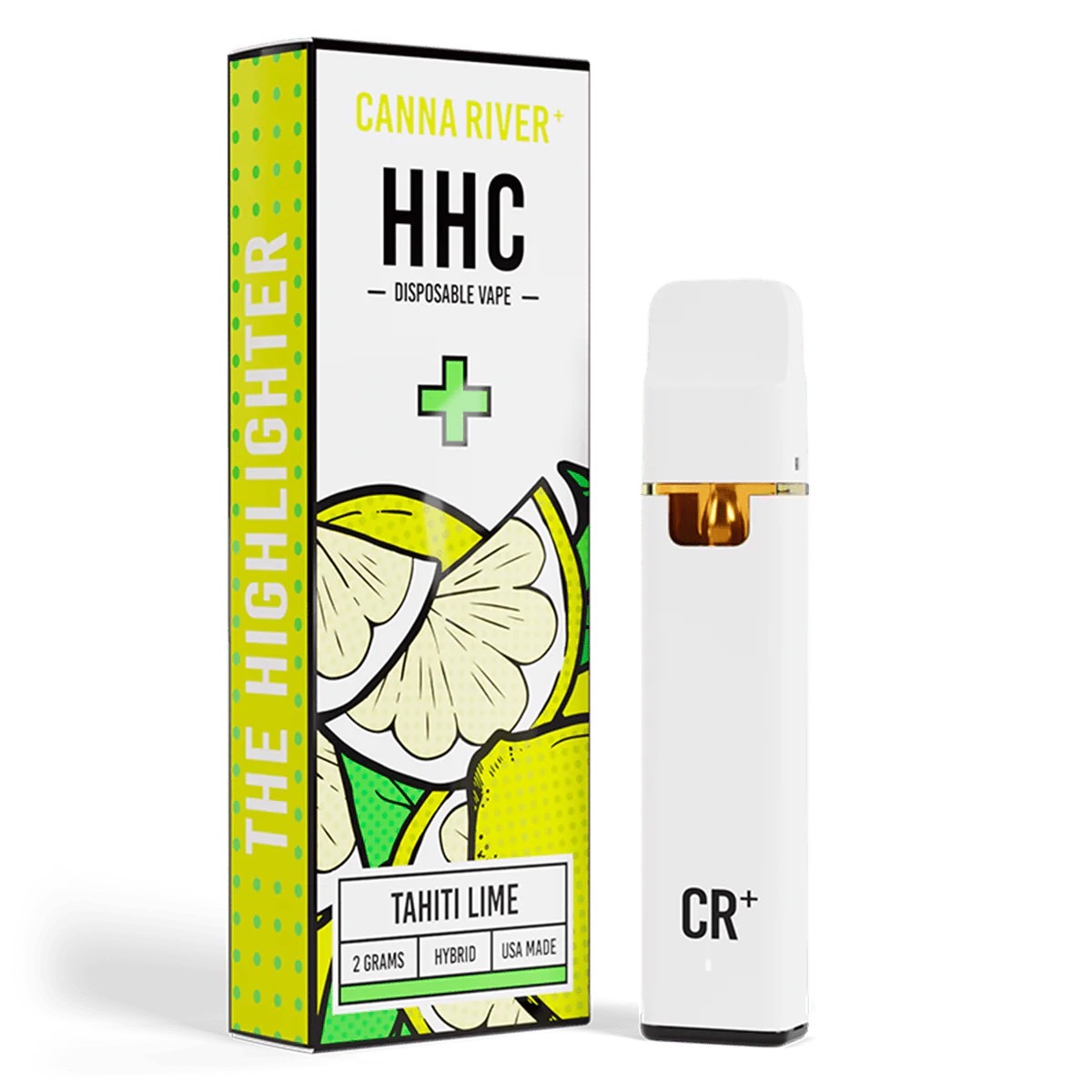 Canna River – HHC – Tahiti Lime (Hybrid) – 2G – Disposable