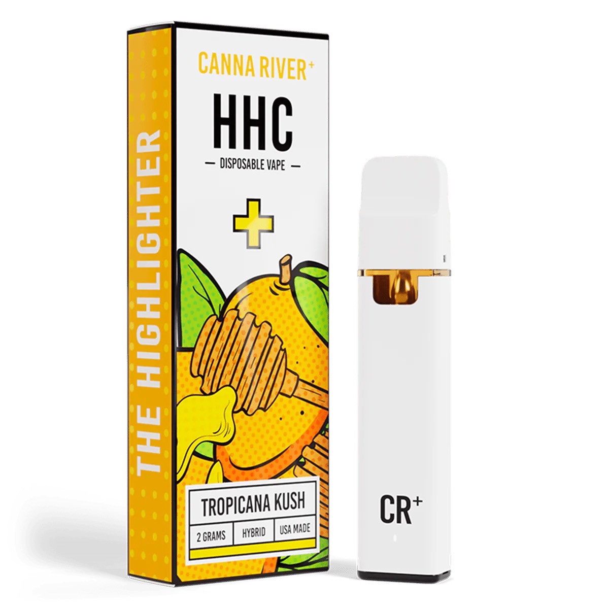 Canna River – HHC – Tropicana Kush (Hybrid) – 2G – Disposable