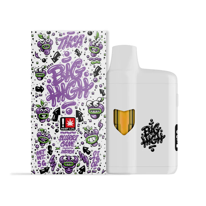 Big High - THCA - Slurrycane - 5G - Indica - Disposable 