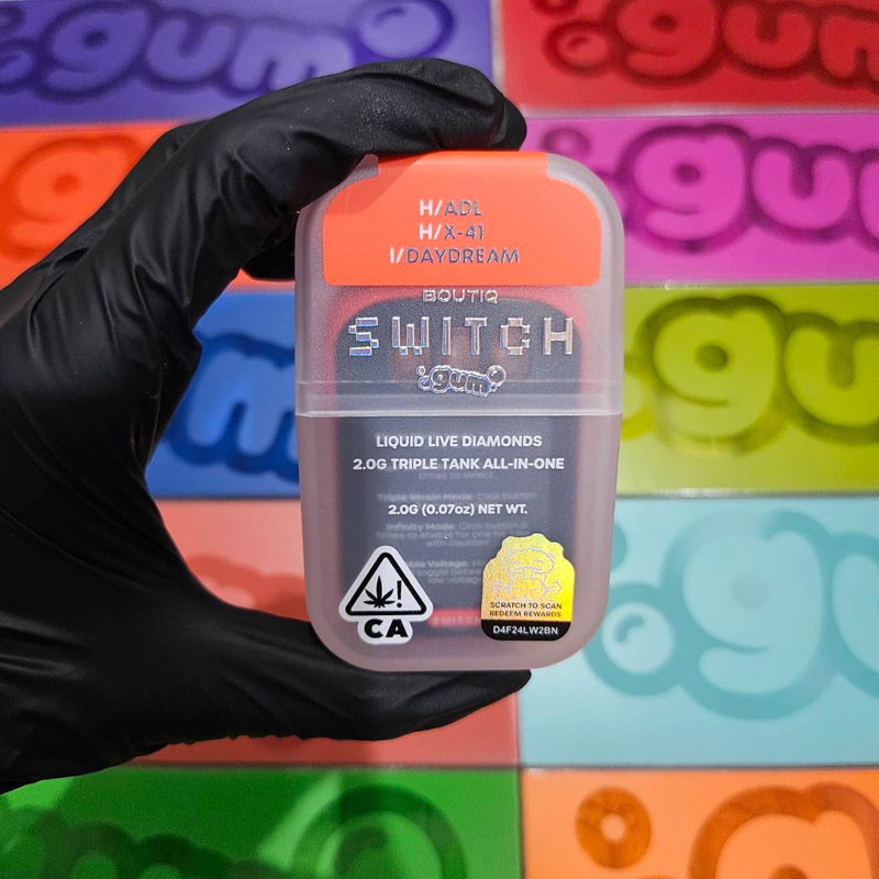 Boutique Switch - gum - ADL (H) - X-41 (H) - Day Dream (I) - 2G Disposable    